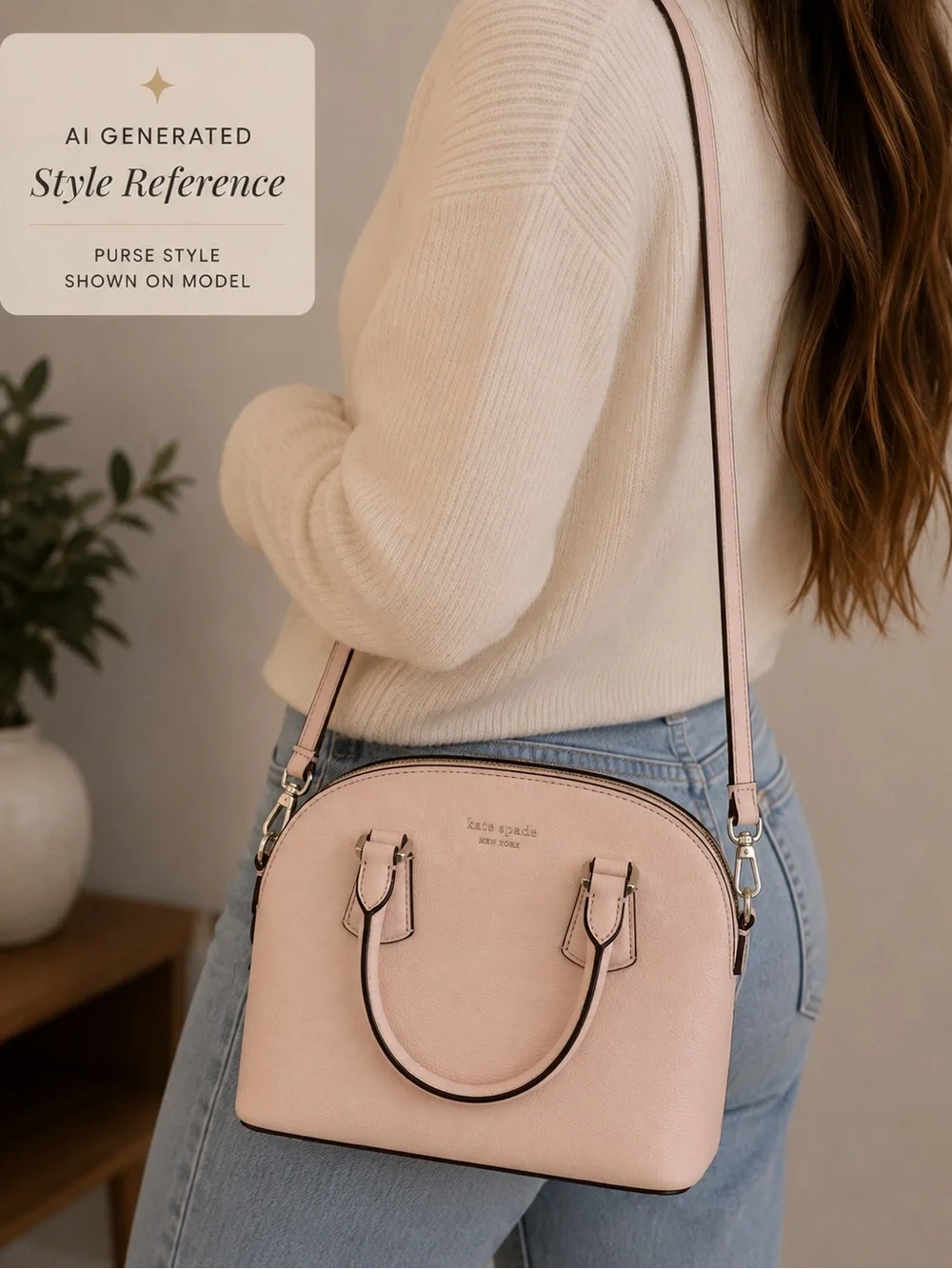 Kate Spade New York Pink Leather Satchel / Crossbody – Like New